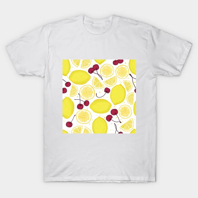 lemon and cherry friendship T-Shirt by RenattaZare